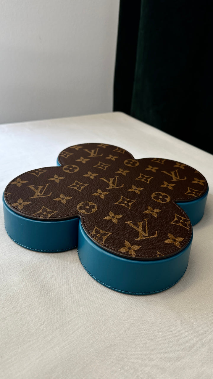 LOUIS VUITTON Flower Trinket Bowl Blue