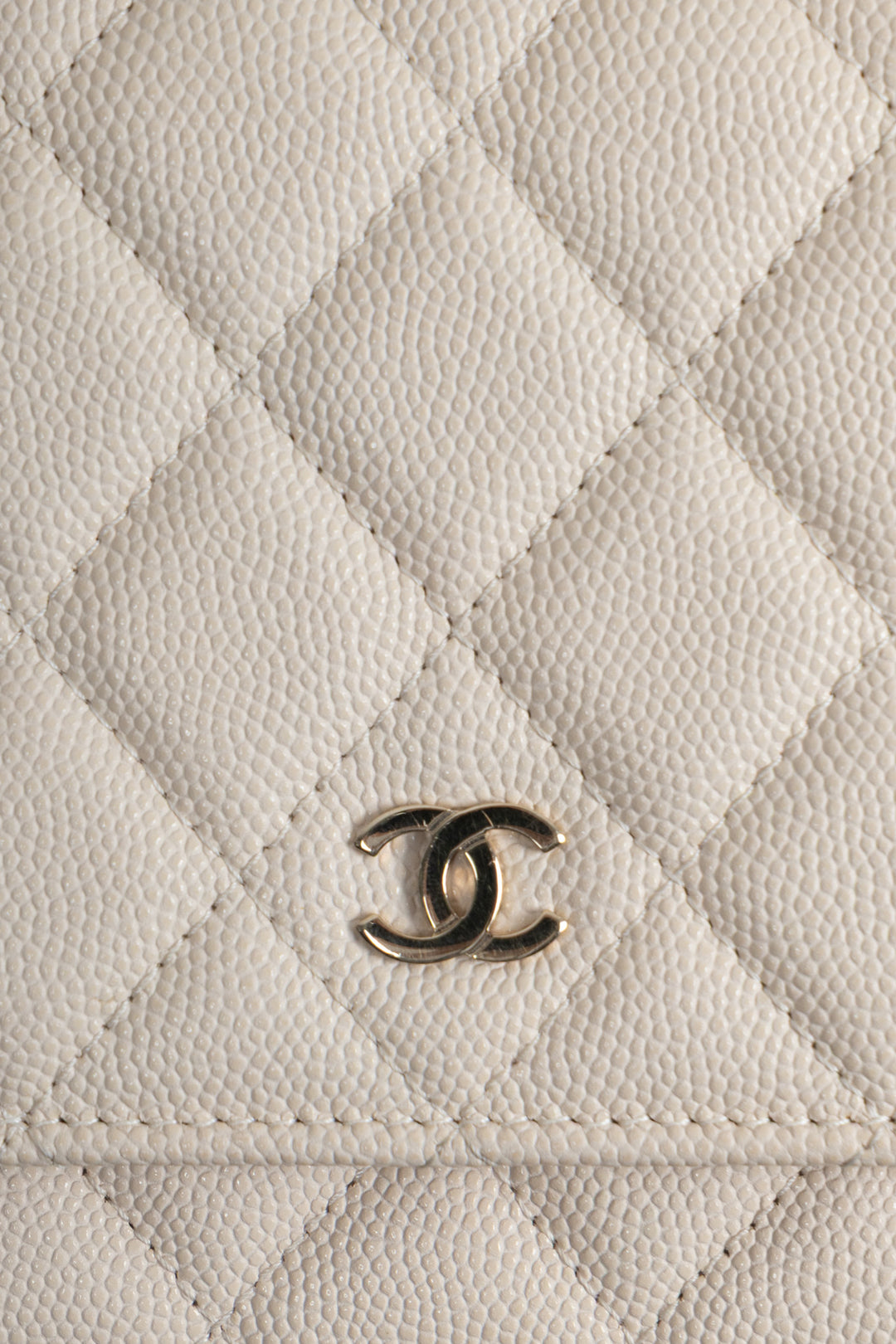 CHANEL WOC Caviar Ivory