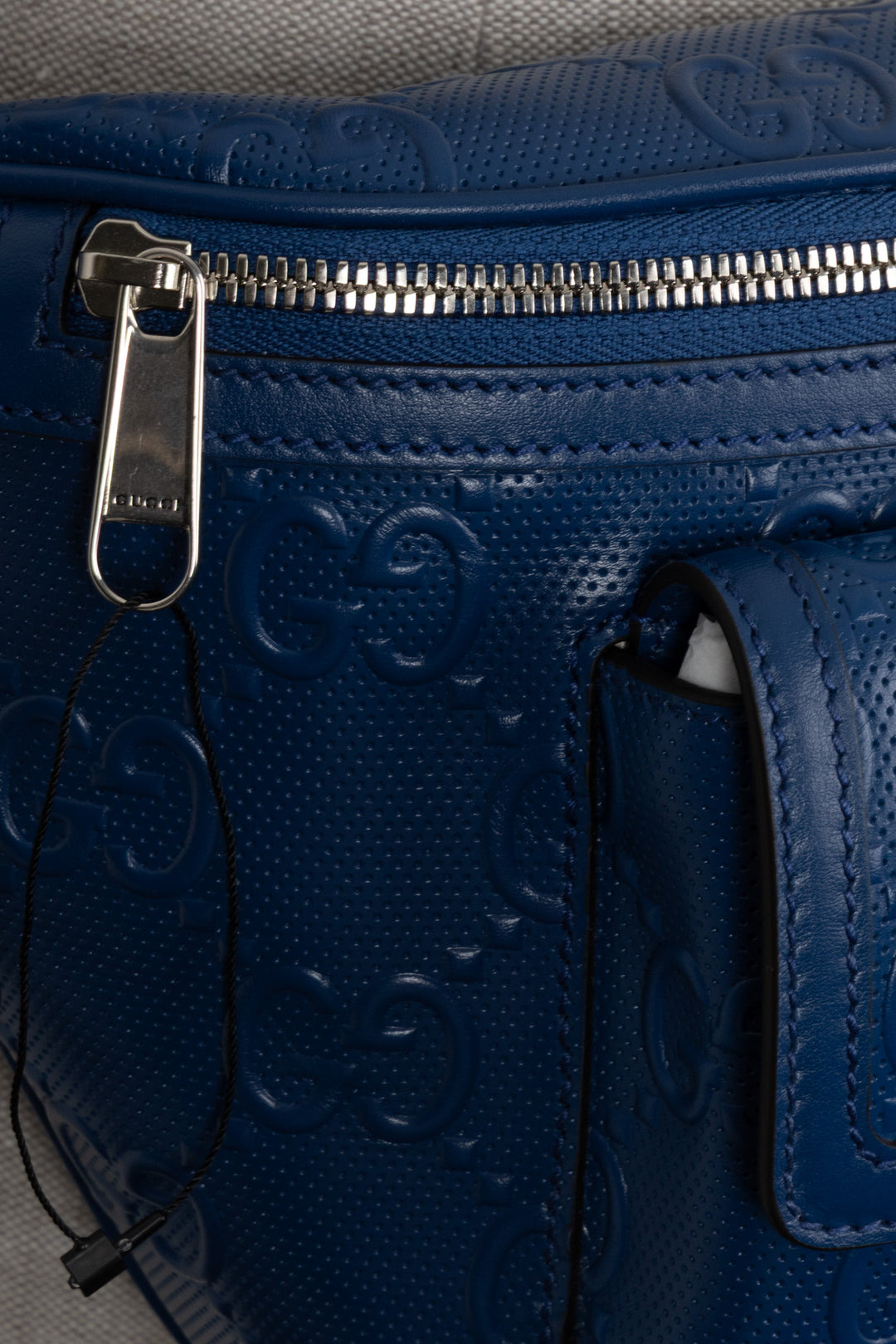 GUCCI GG Belt Bag Blue