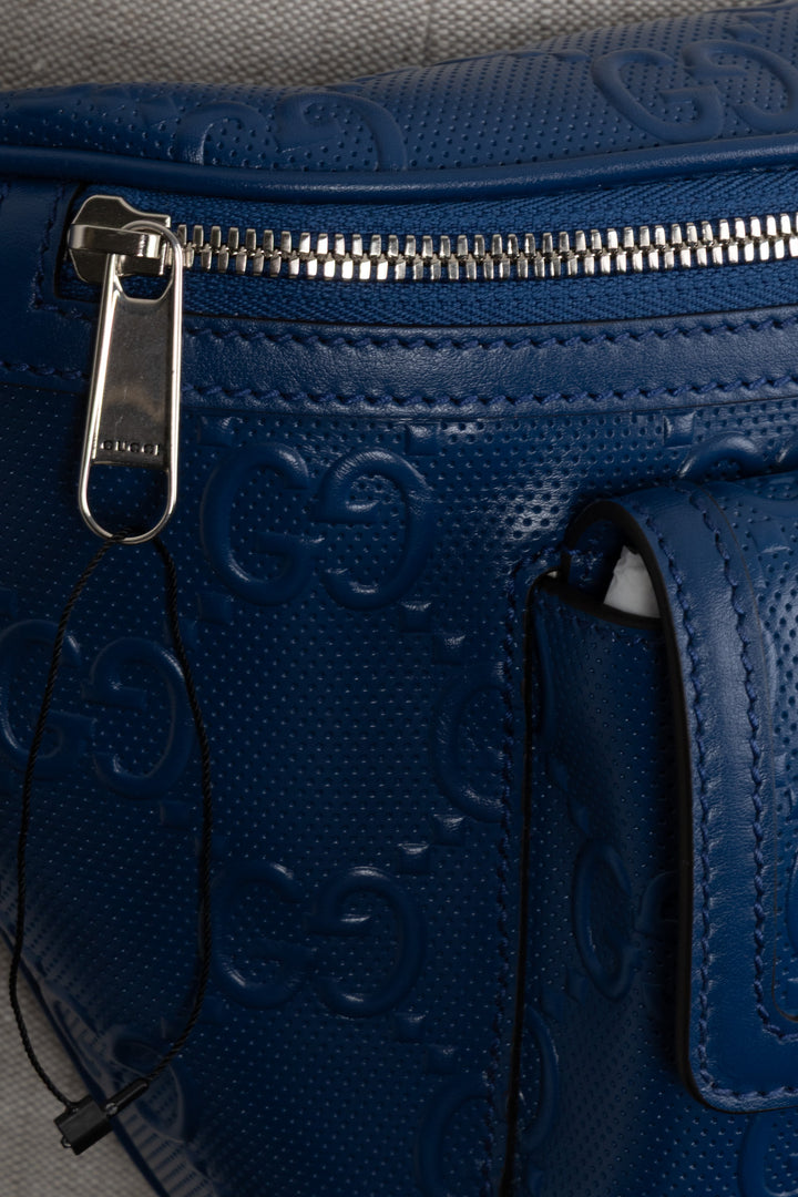 GUCCI GG Belt Bag Blue