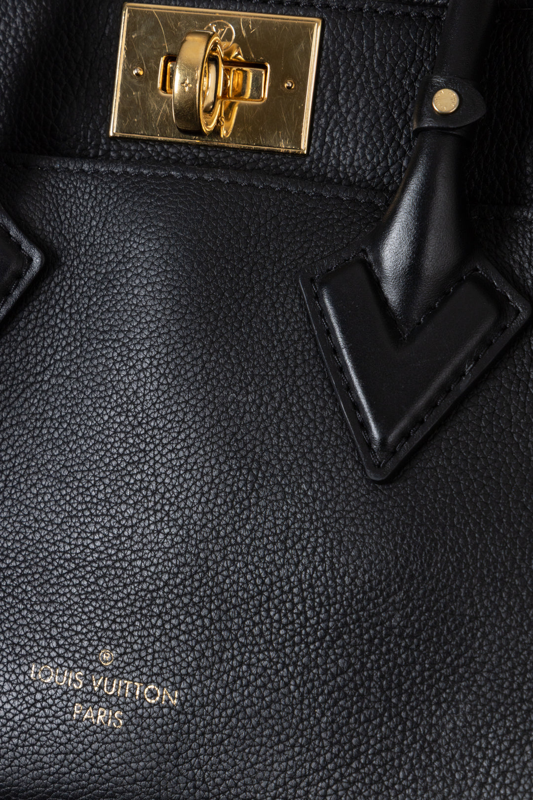 LOUIS VUITTON On My Side PM Bag MNG Canvas