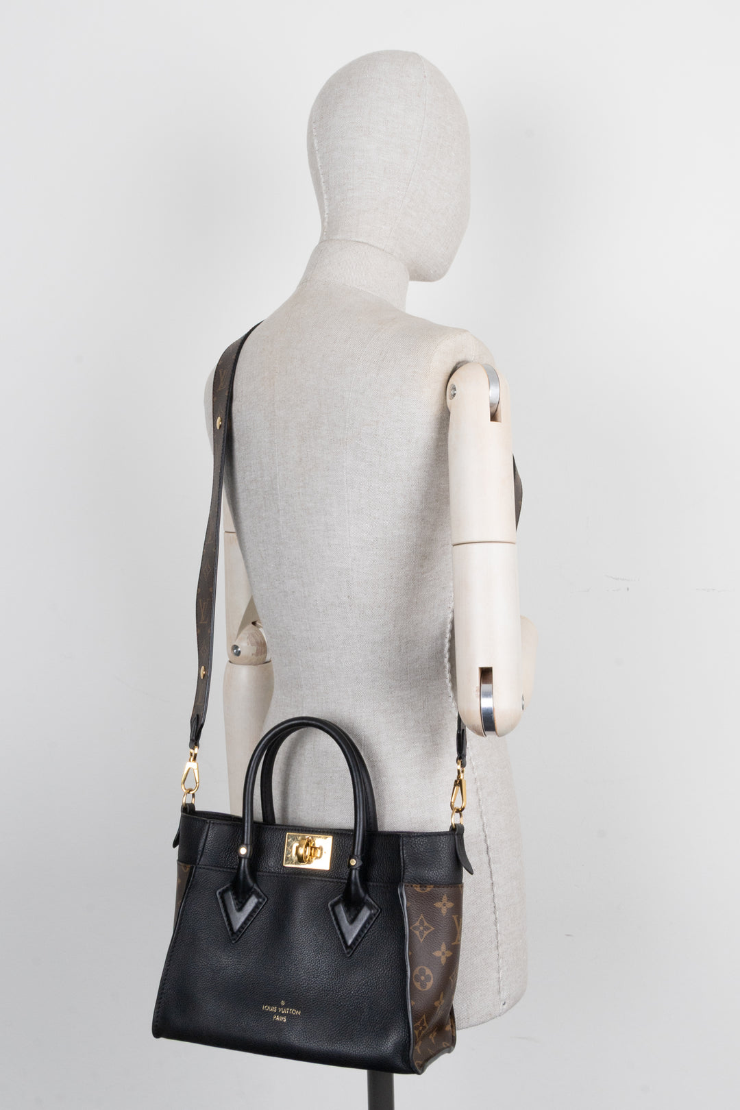 LOUIS VUITTON On My Side PM Bag MNG Canvas