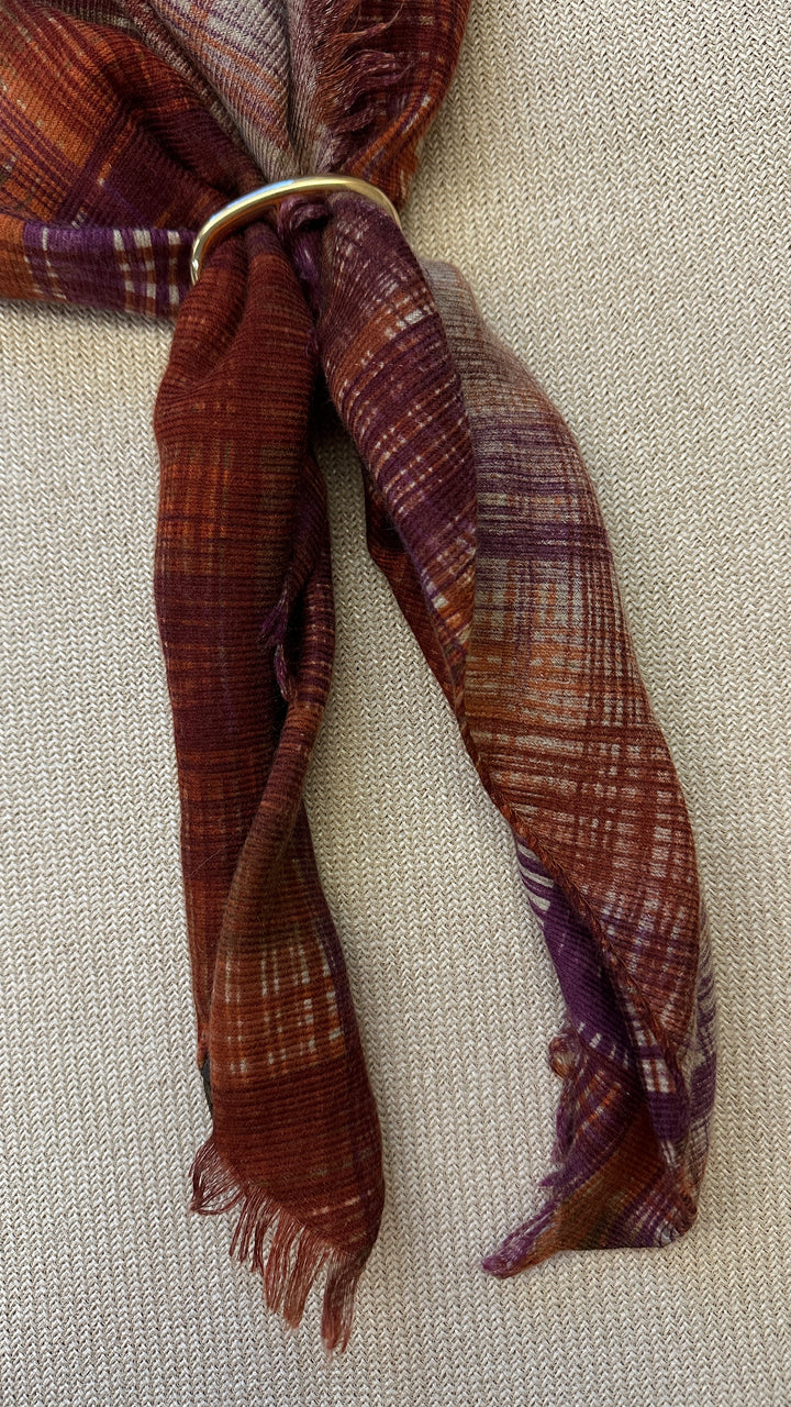 HERMÈS Chain D'Ancre 90 Scarf Ring Gold