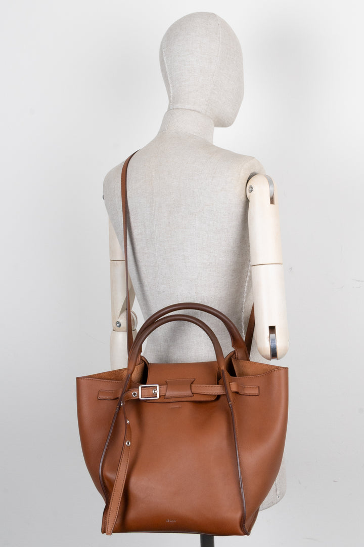 CÉLINE Small Big Bag Soft Leather Brown