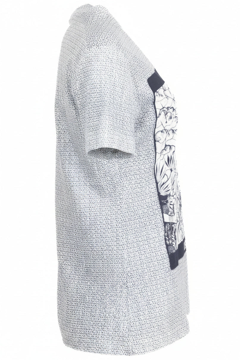 CHRISTIAN DIOR L'Étoile Tarot T-shirt Cotton White Navy