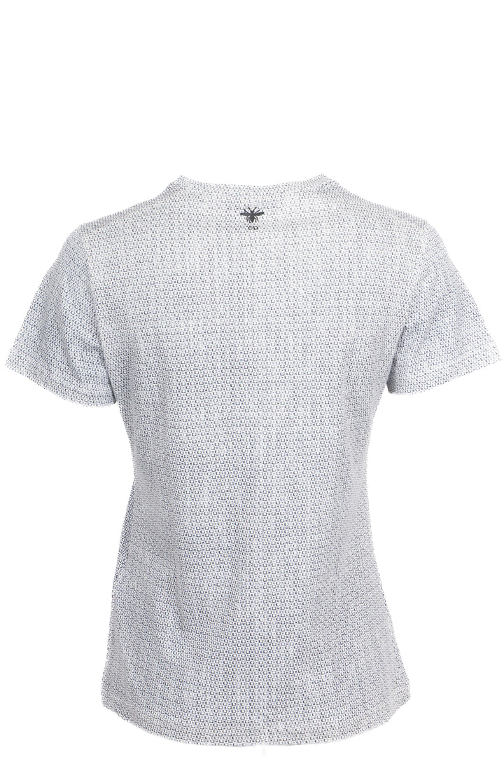 CHRISTIAN DIOR L'Étoile Tarot T-shirt Cotton White Navy