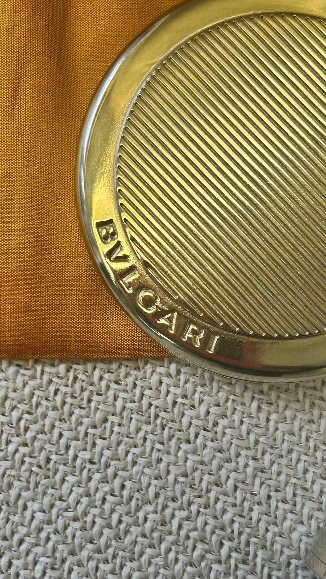 BVLGARI Lipstick Keyring Gold