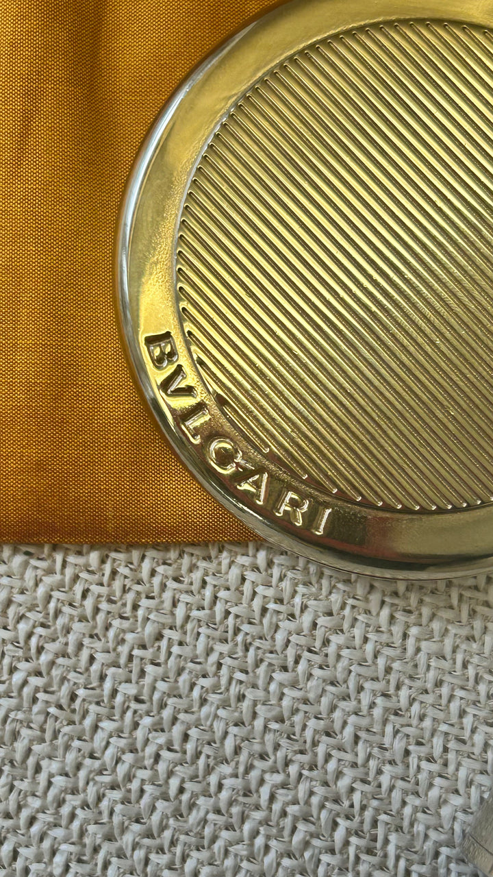 BVLGARI Lipstick Keyring Gold