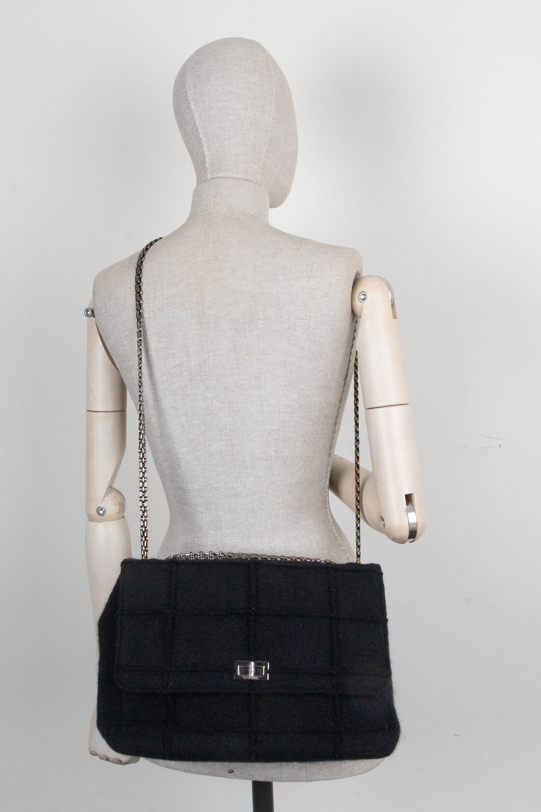 CHANEL 2.55 Grand Feutre Noir