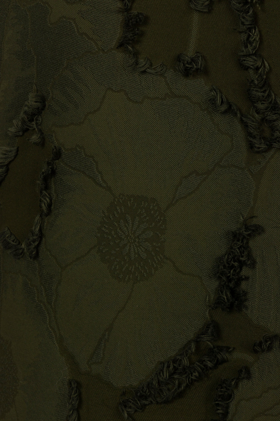 GUCCI Floral Jacquard Pencil Skirt Green