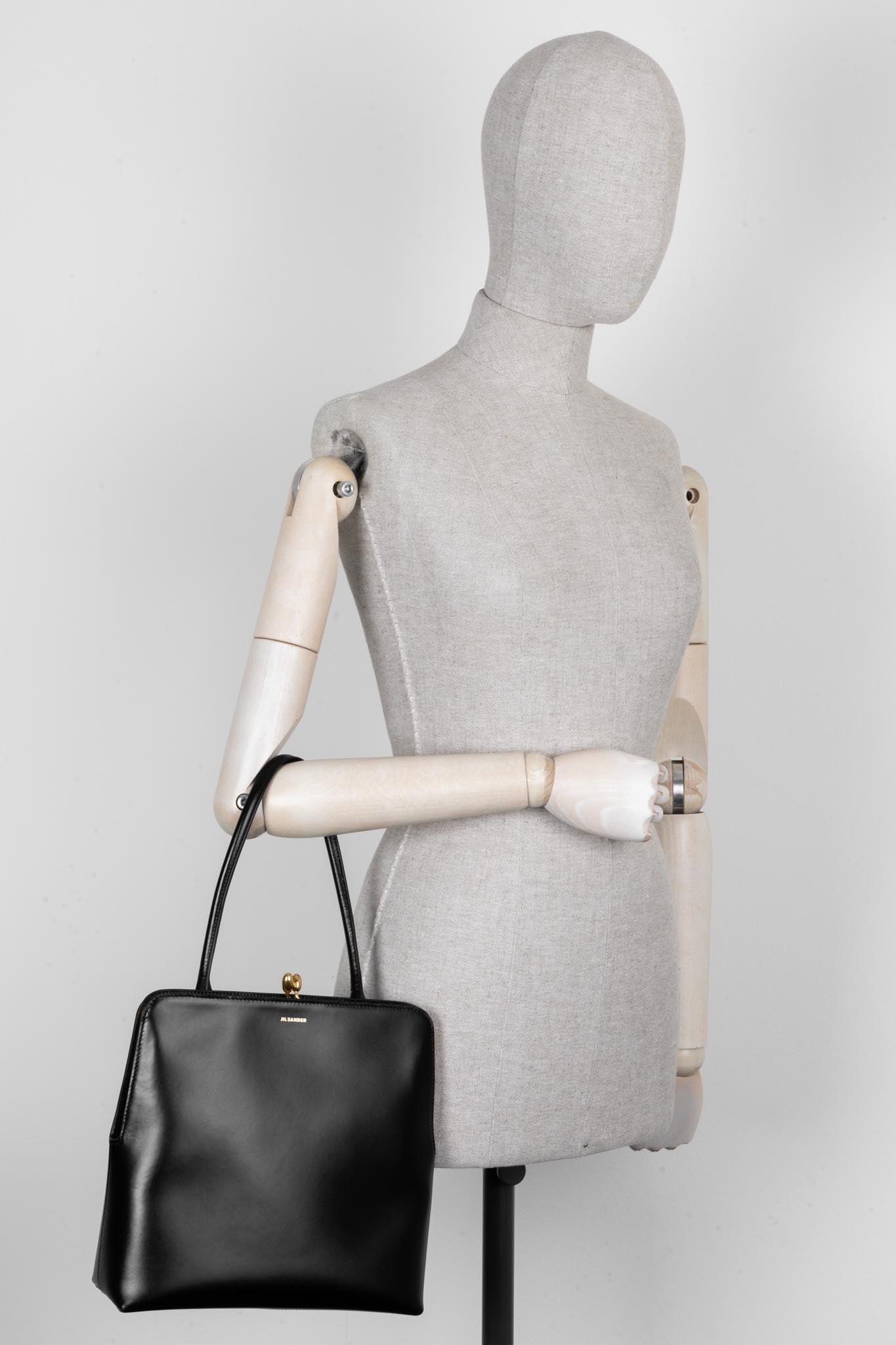 JIL SANDER 2020 Goji Frame Bag Black – REAWAKE
