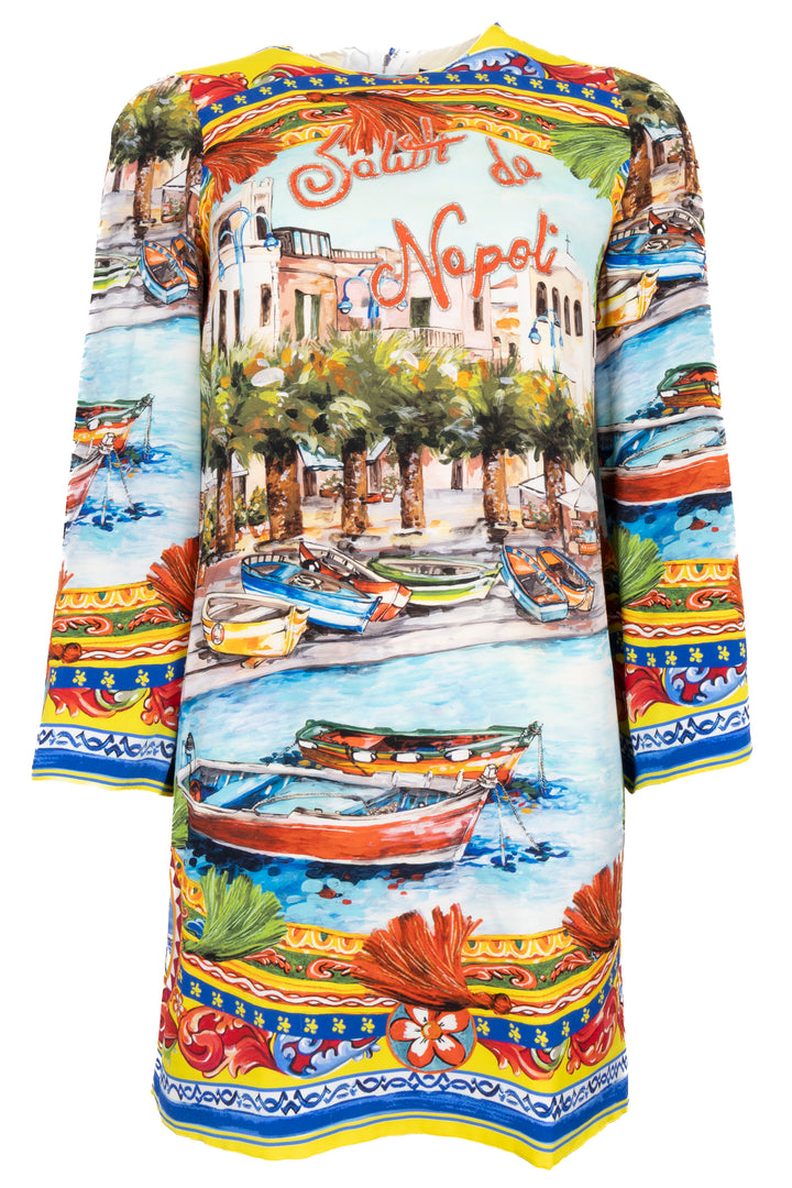 DOLCE&GABBANA Dress Silk Napoli