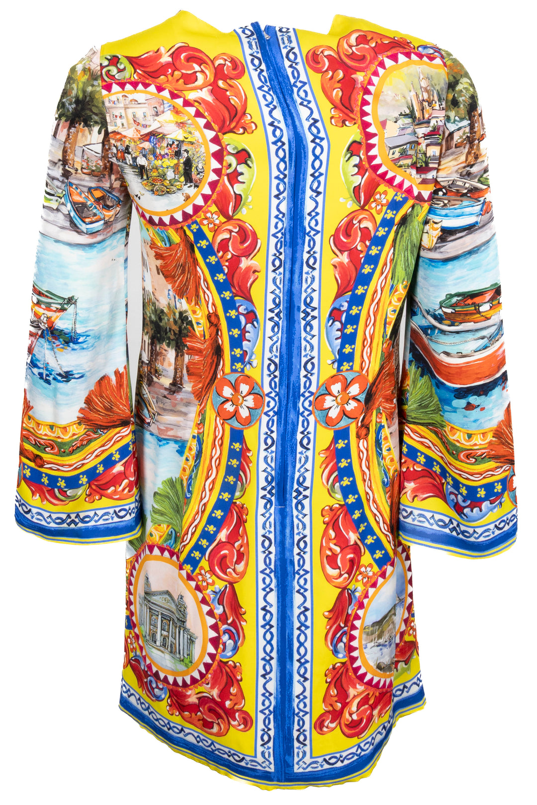 DOLCE&GABBANA Dress Silk Napoli