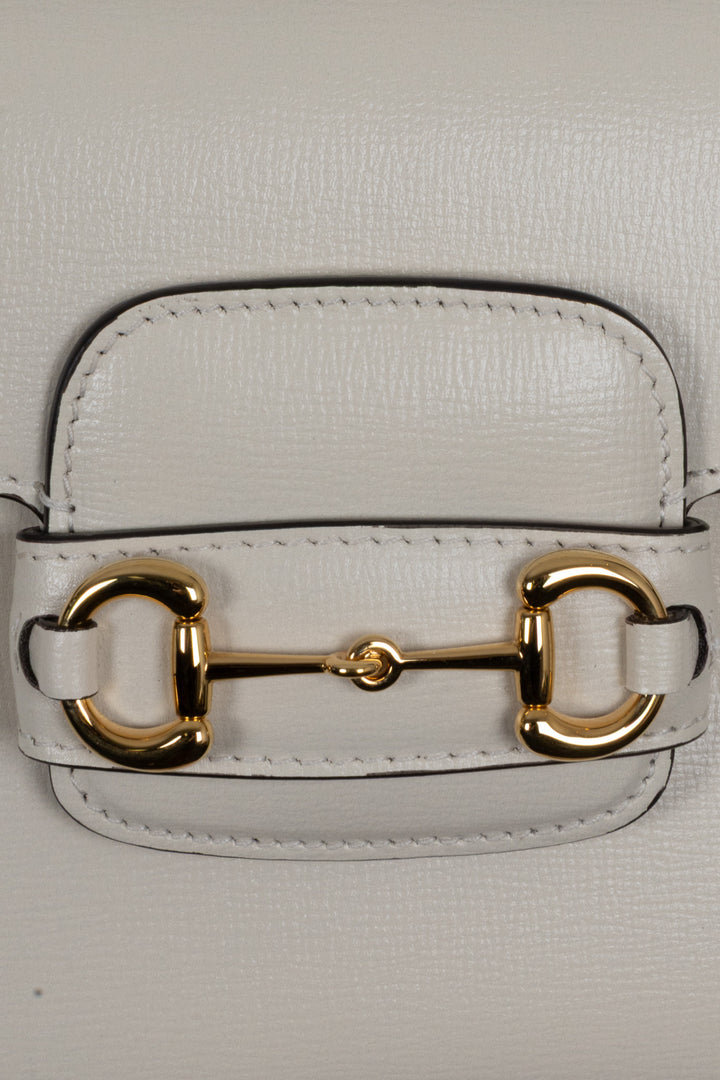 GUCCI Horsebit 1955 Small White