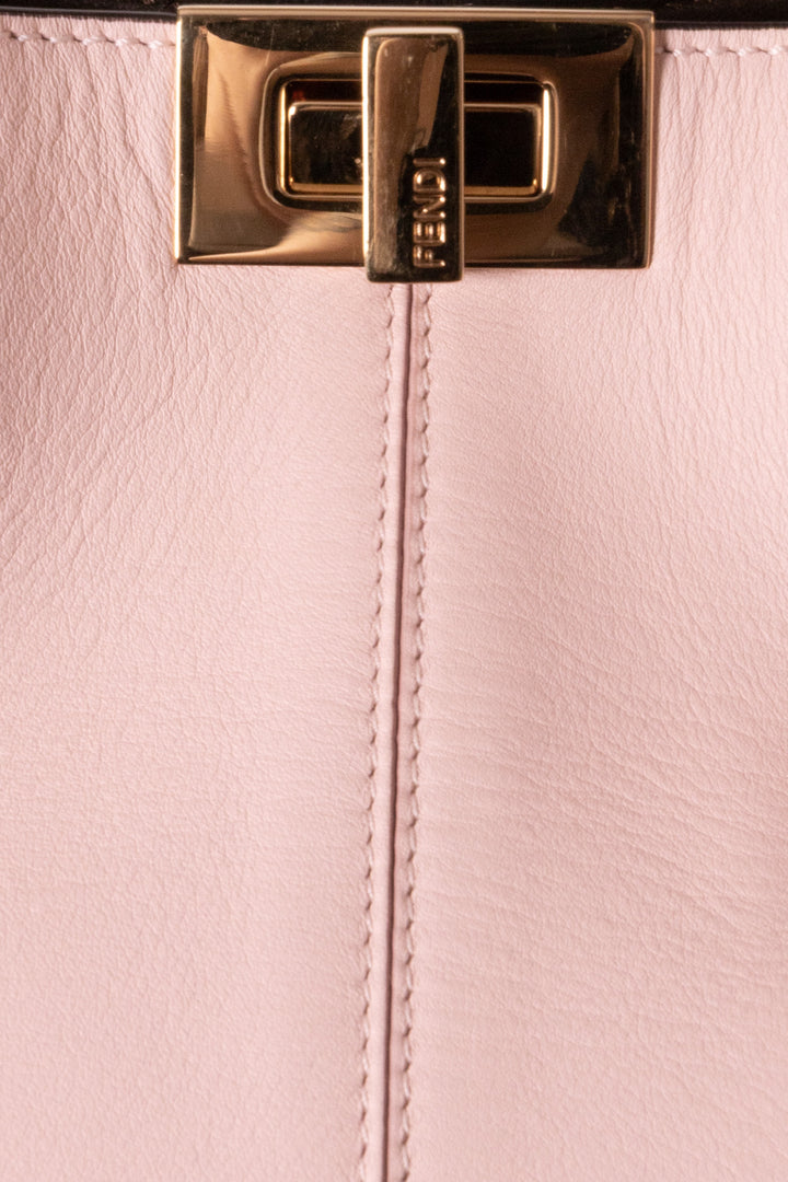 FENDI Way Bag Medium Leather Pink