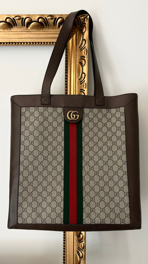 GUCCI Ophidia Soft GG Supreme Large Tote