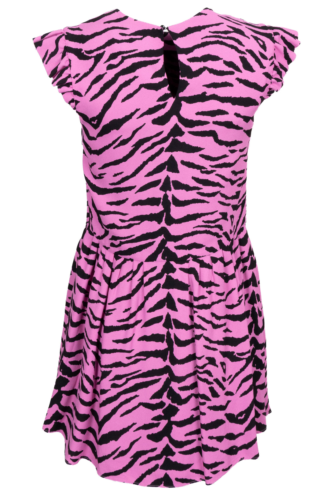 Robe SAINT LAURENT Rose noir tigre