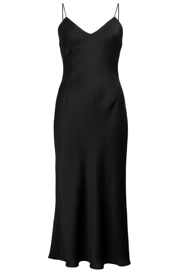 SAINT LAURENT Robe nuisette noire