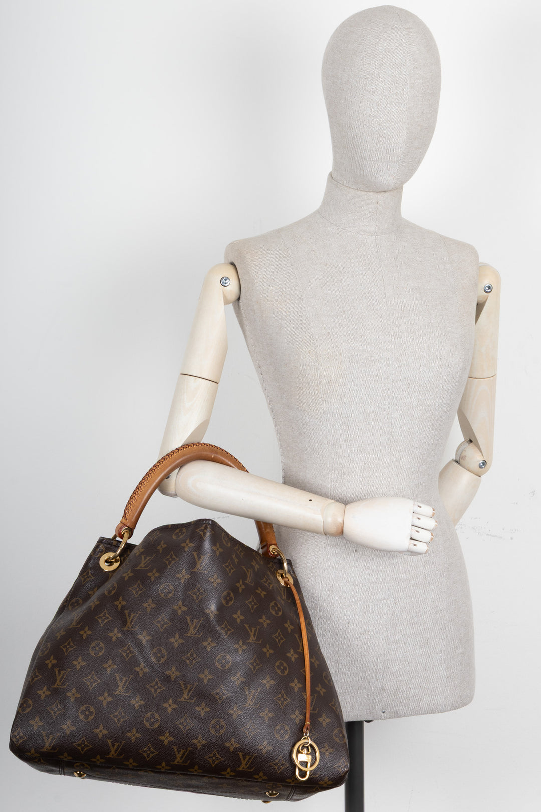 LOUIS VUITTON Artsy Bag MNG Canvas Brown