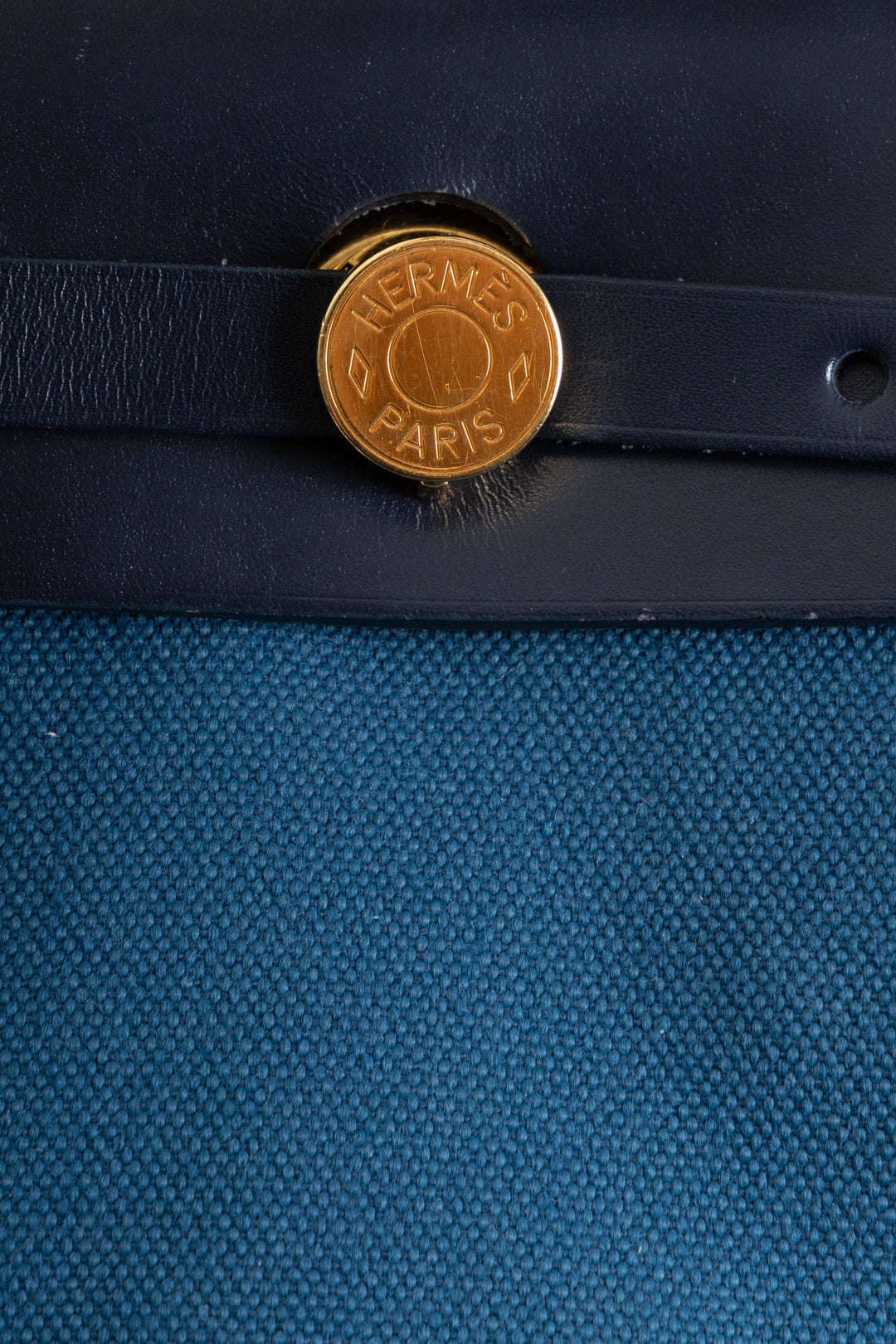 HERMÈS Herbag Zip 31 Blue Navy Petrol