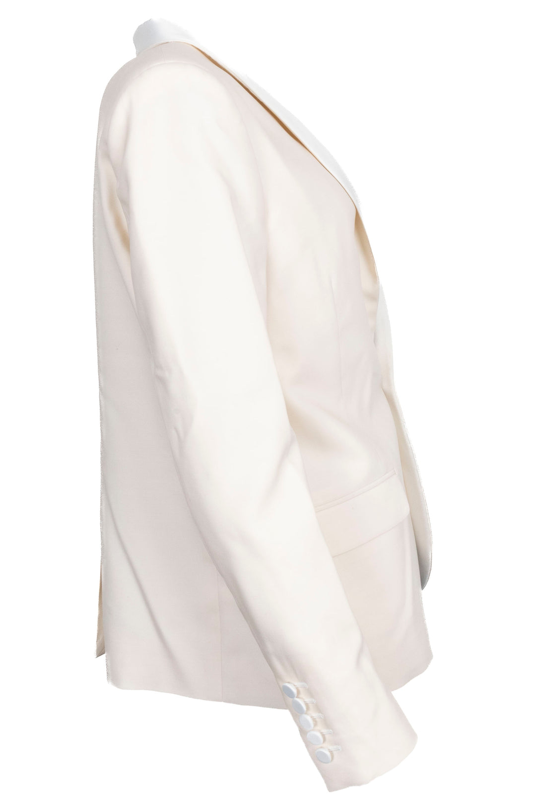 SAINT LAURENT Suit Jacket Cream
