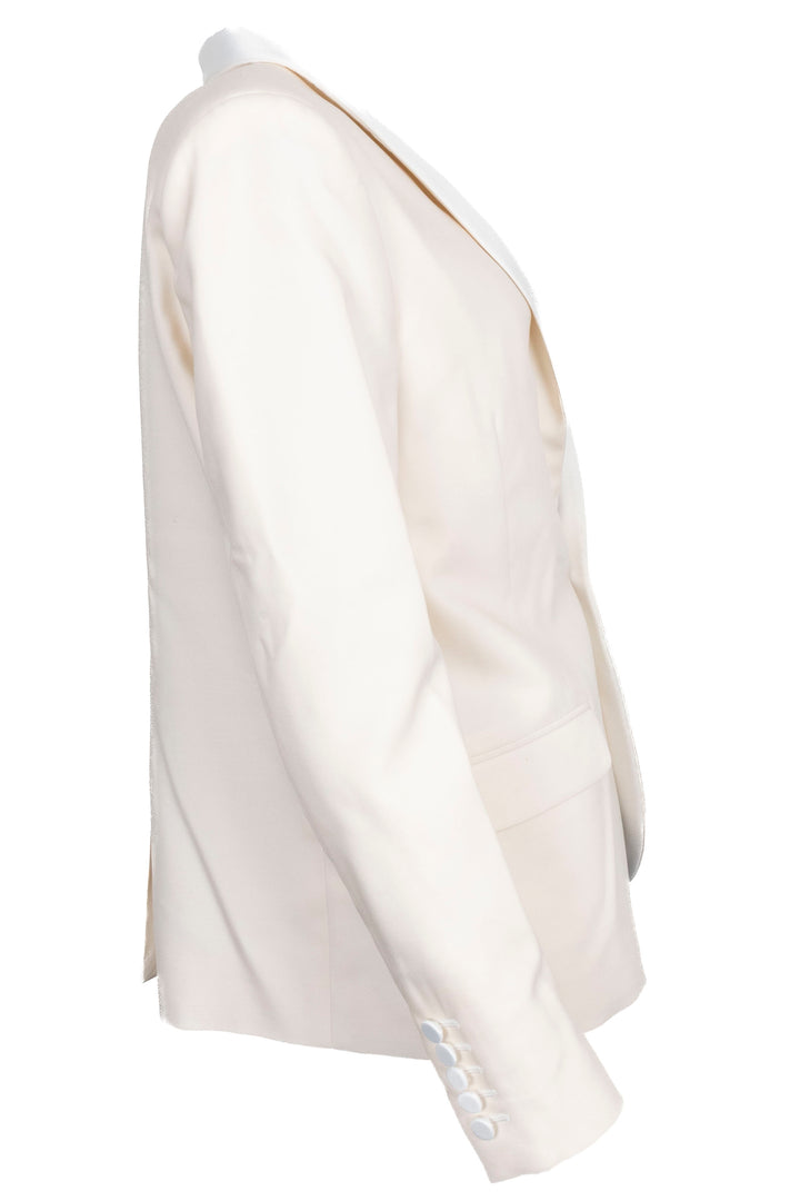 SAINT LAURENT Suit Jacket Cream