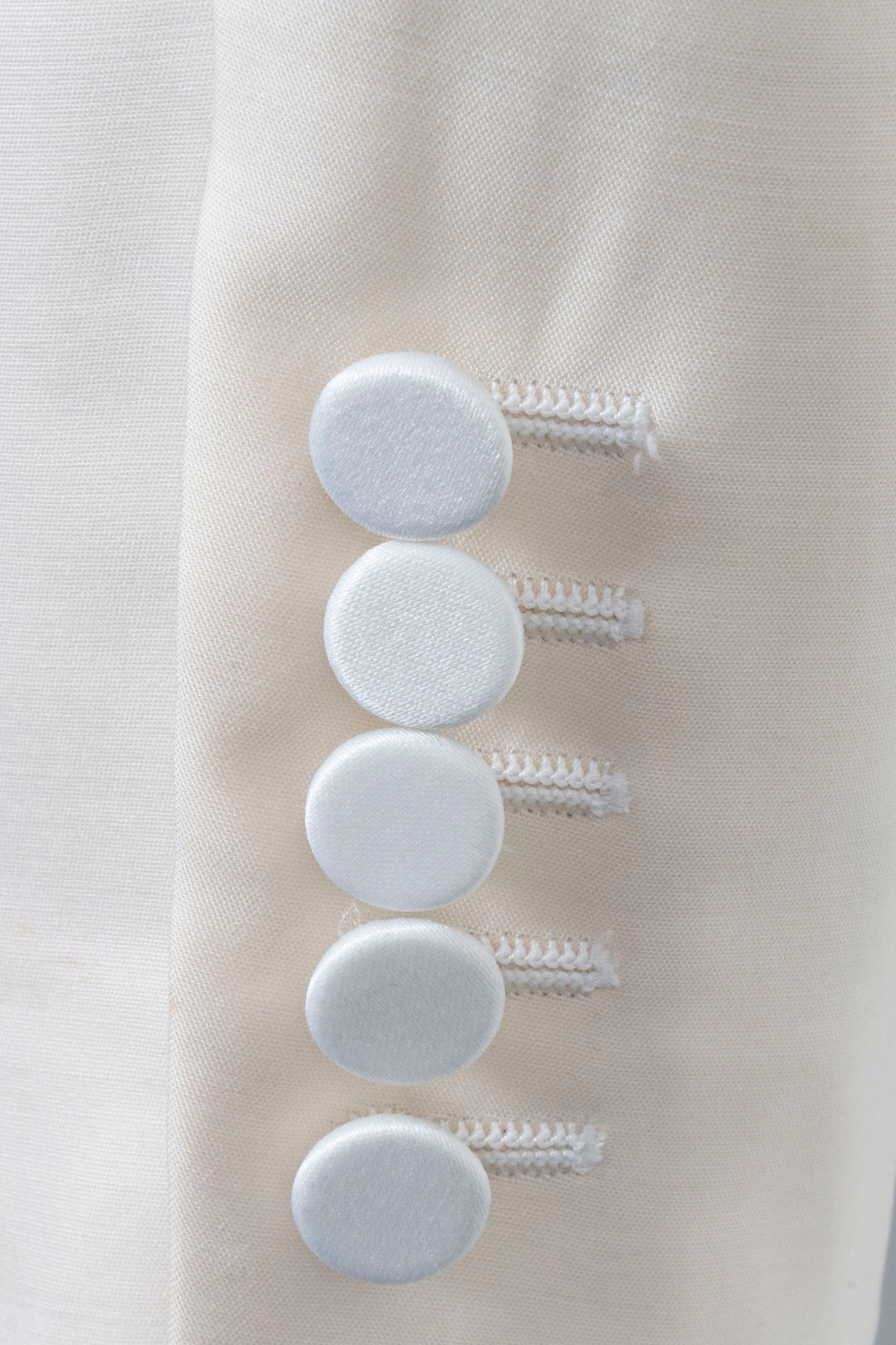 SAINT LAURENT Suit Jacket Cream
