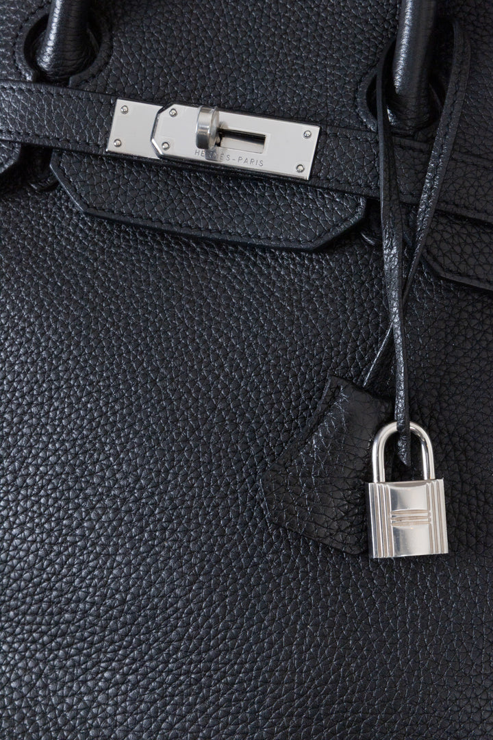 HERMÈS Birkin 35 Retourne Togo Noir