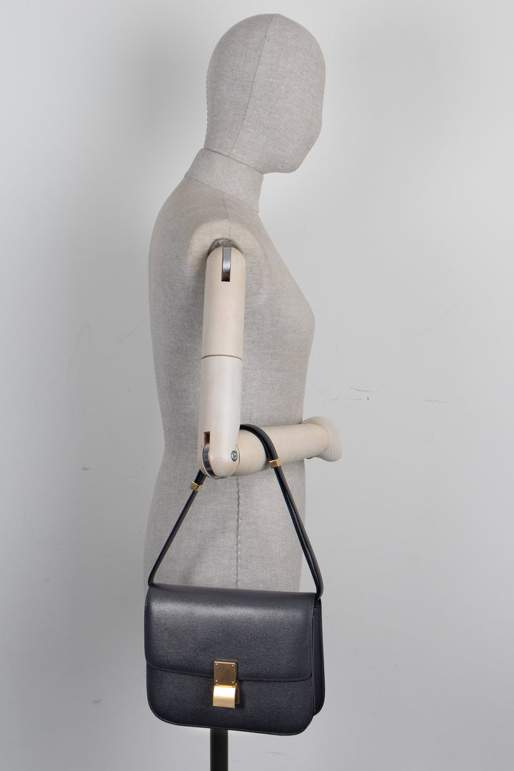 CÉLINE Classic Medium Box Bag Blue