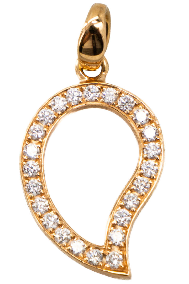 TAMARA COMOLLI Signature Pendant Large Diamond Pavé