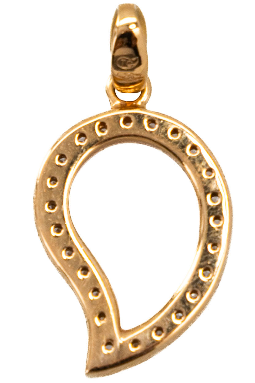 TAMARA COMOLLI Signature Pendant Large Diamond Pavé