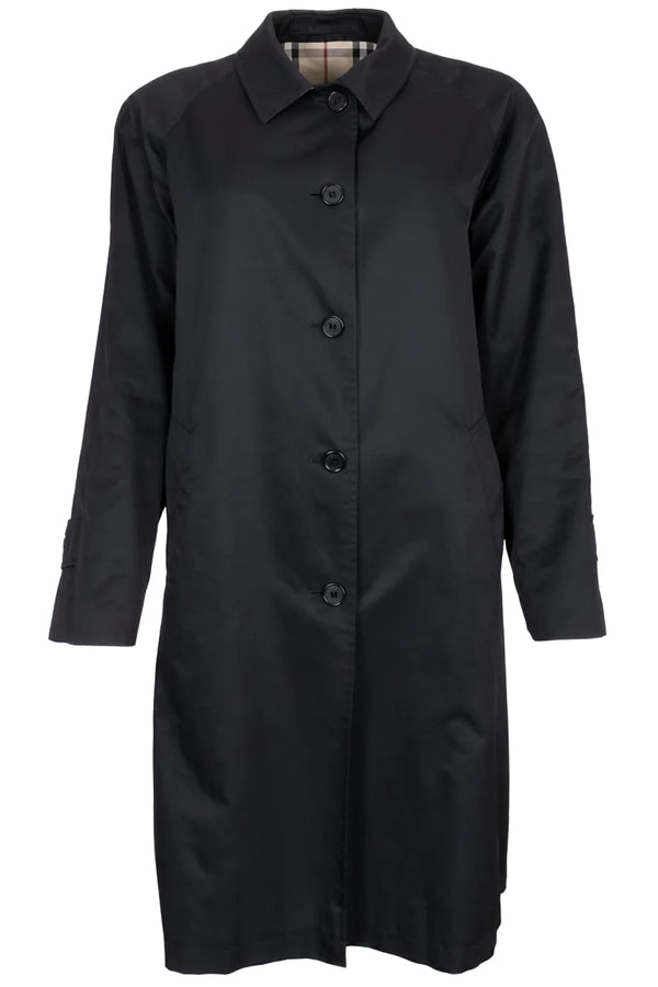 BURBERRY Trench-coat en nylon noir