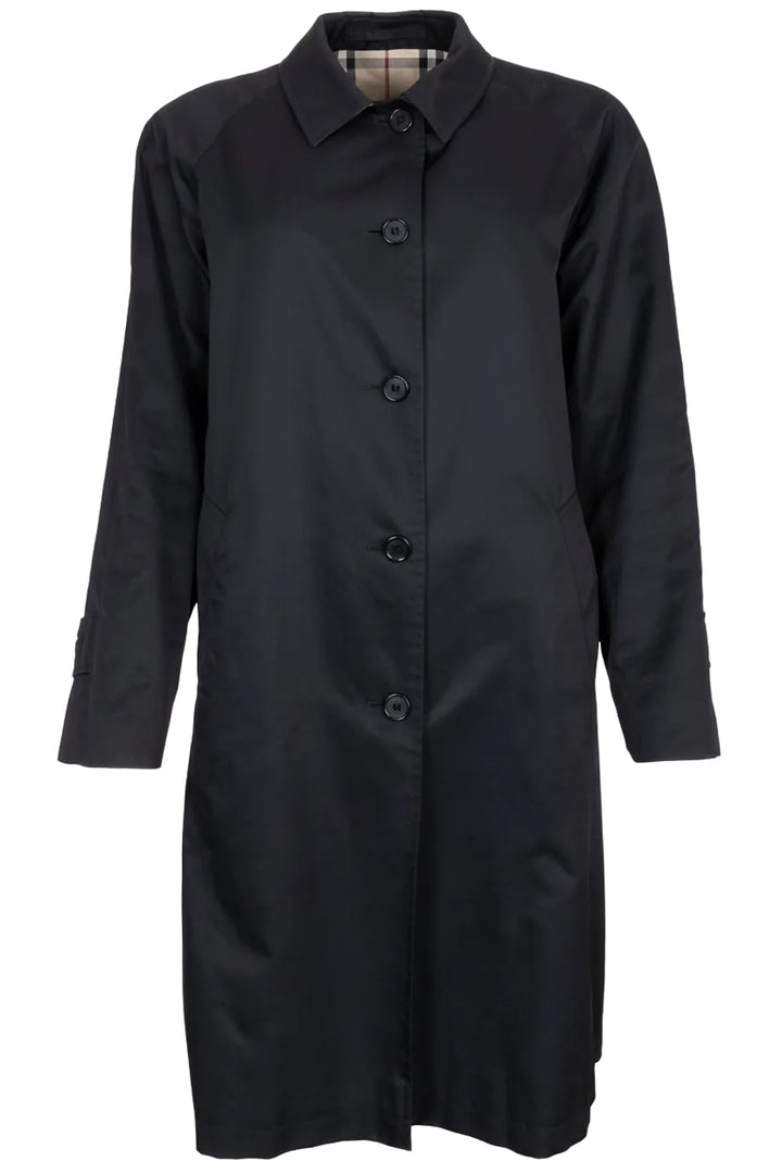BURBERRY Trench Coat Nylon Black