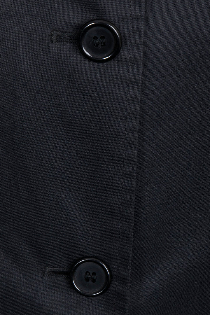 BURBERRY Trench Coat Nylon Black