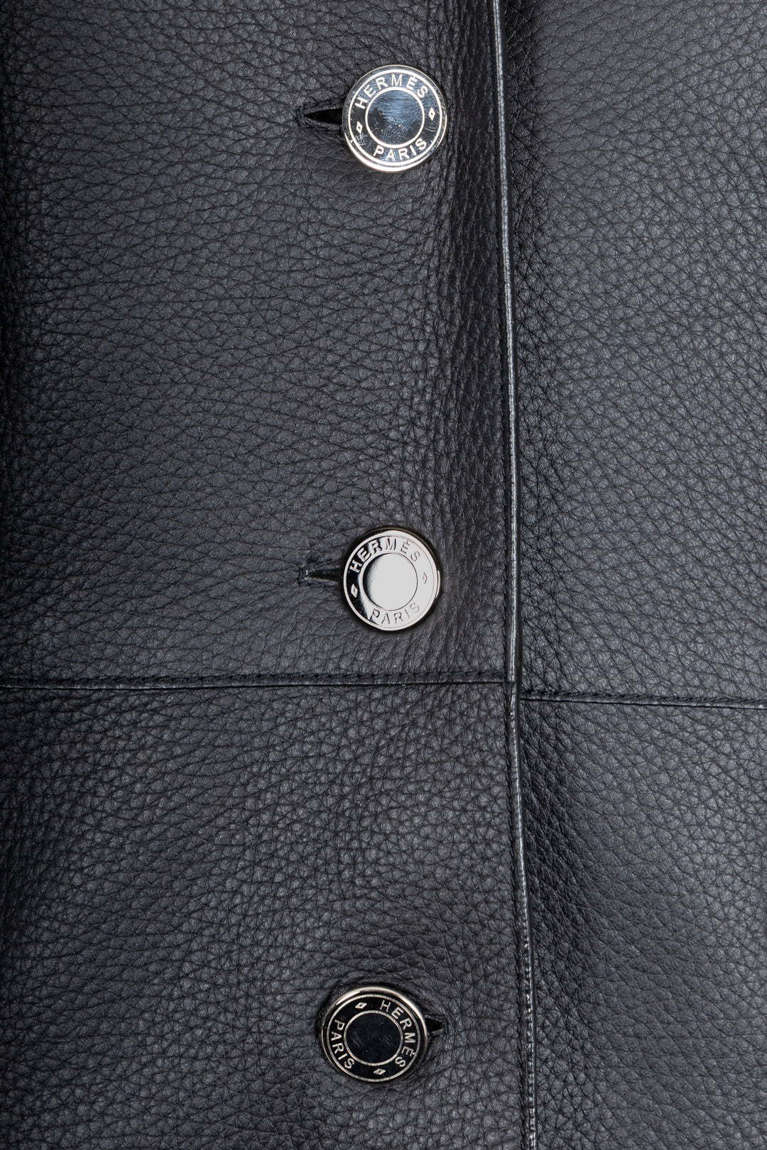 Veste en cuir de cerf noir Hermès Équestre Malaysia