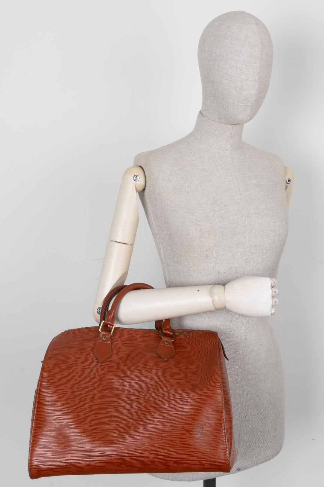 LOUIS VUITTON Speedy 30 Epi Cognac