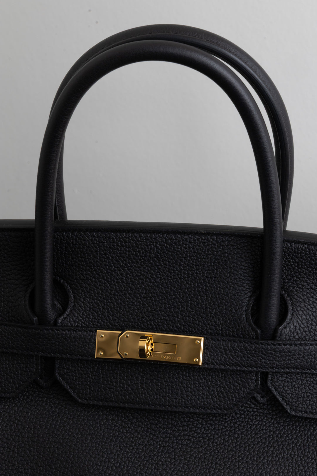 HERMÈS Birkin 40 Retourne Togo Noir