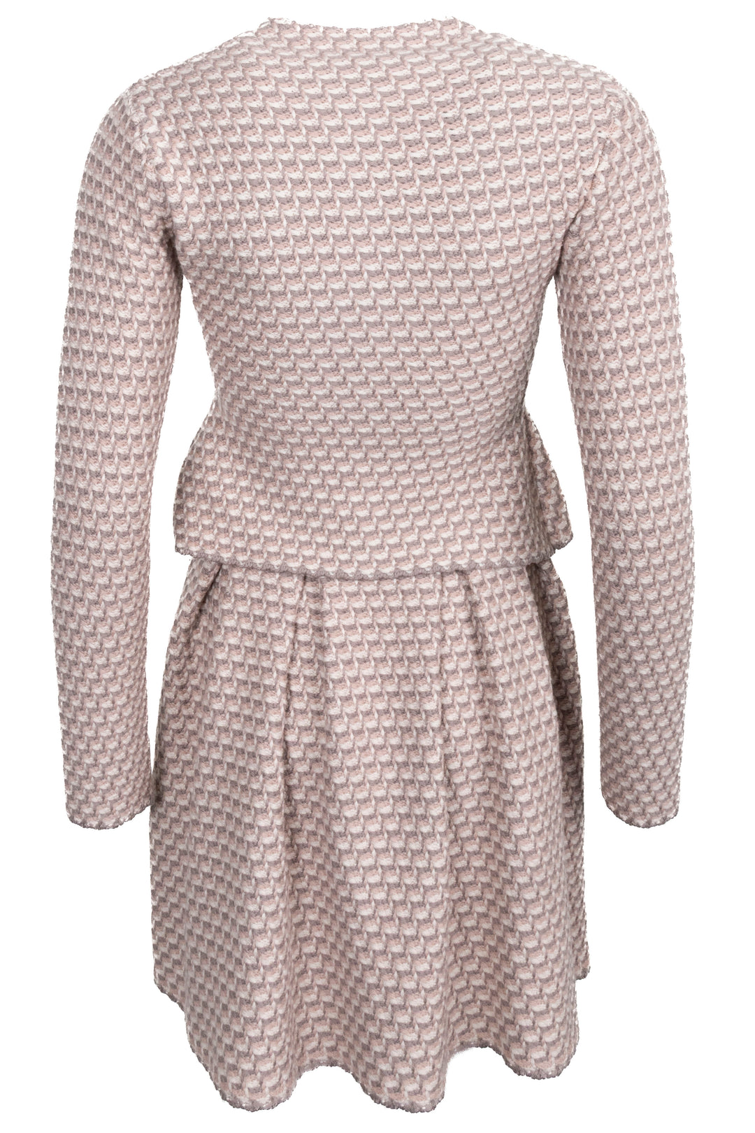 CHRISTIAN DIOR Ensemble Deux Pièces en Maille Rose
