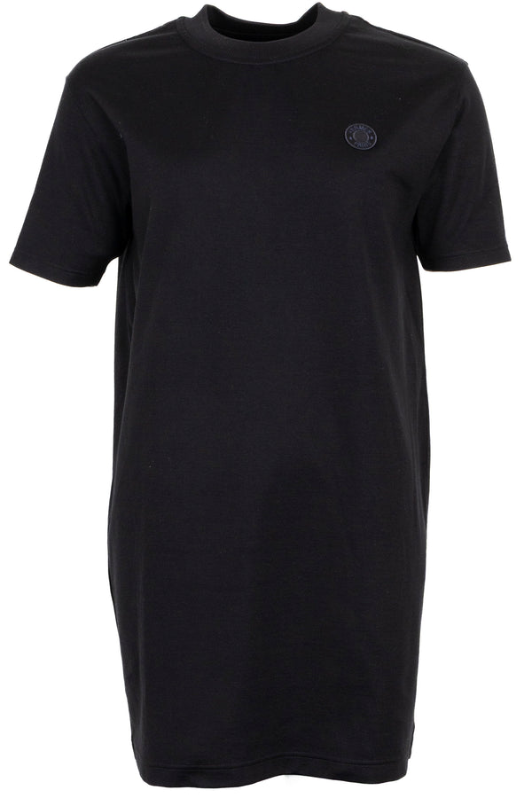 Robe T-shirt HERMÈS Coton Soie Noir