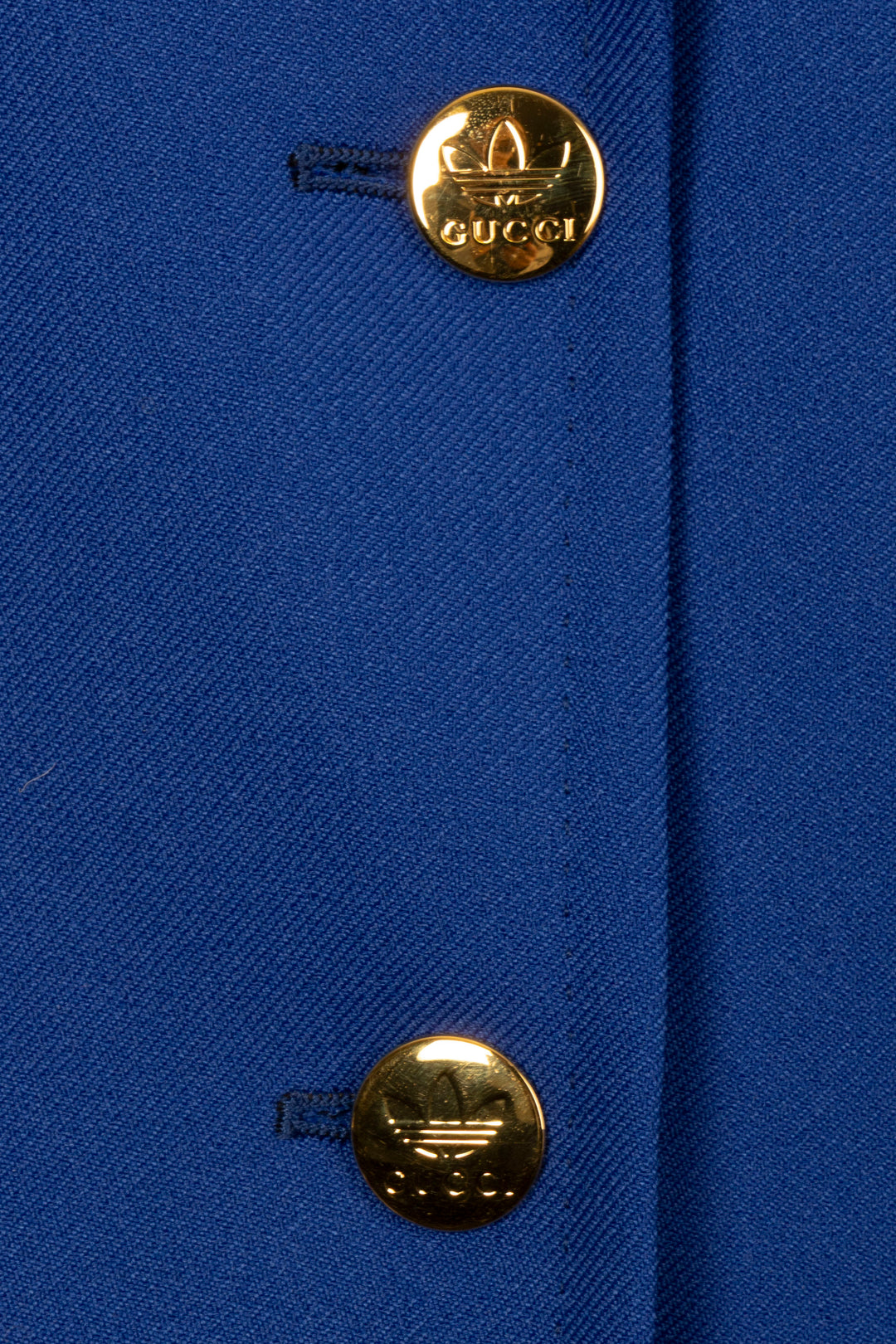 GUCCI x Adidas Zip Blazer Jacket Blue