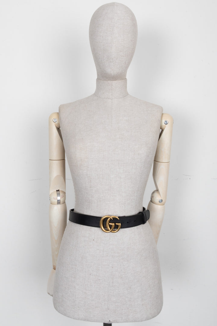 GUCCI GG Marmont Belt Black