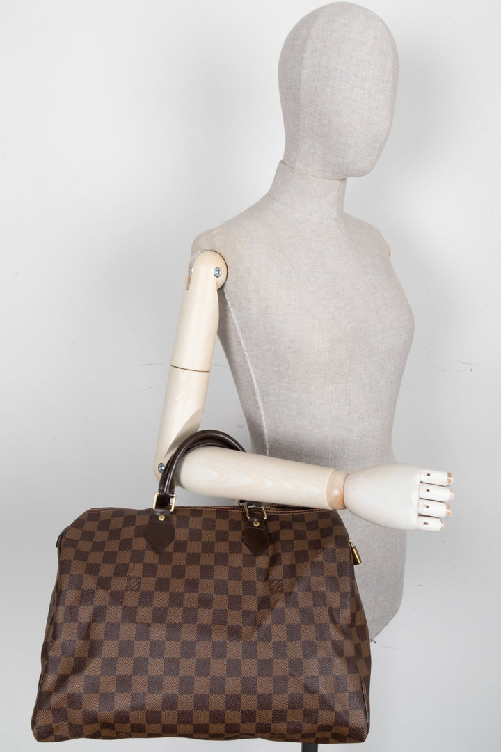 LOUIS VUITTON Speedy 35 Damier Ebène