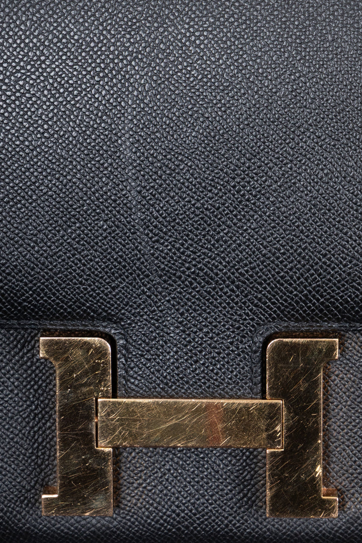 HERMÈS Constance 24 Epsom Black