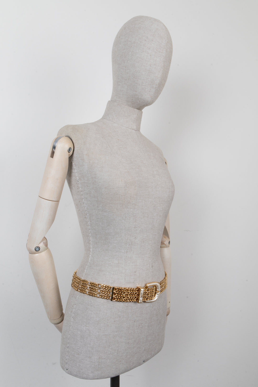 Ceinture CHANEL Chaîne Nacre Or