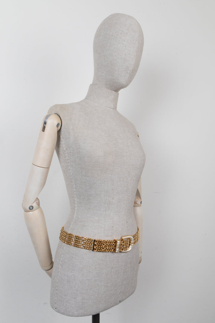 Ceinture CHANEL Chaîne Nacre Or
