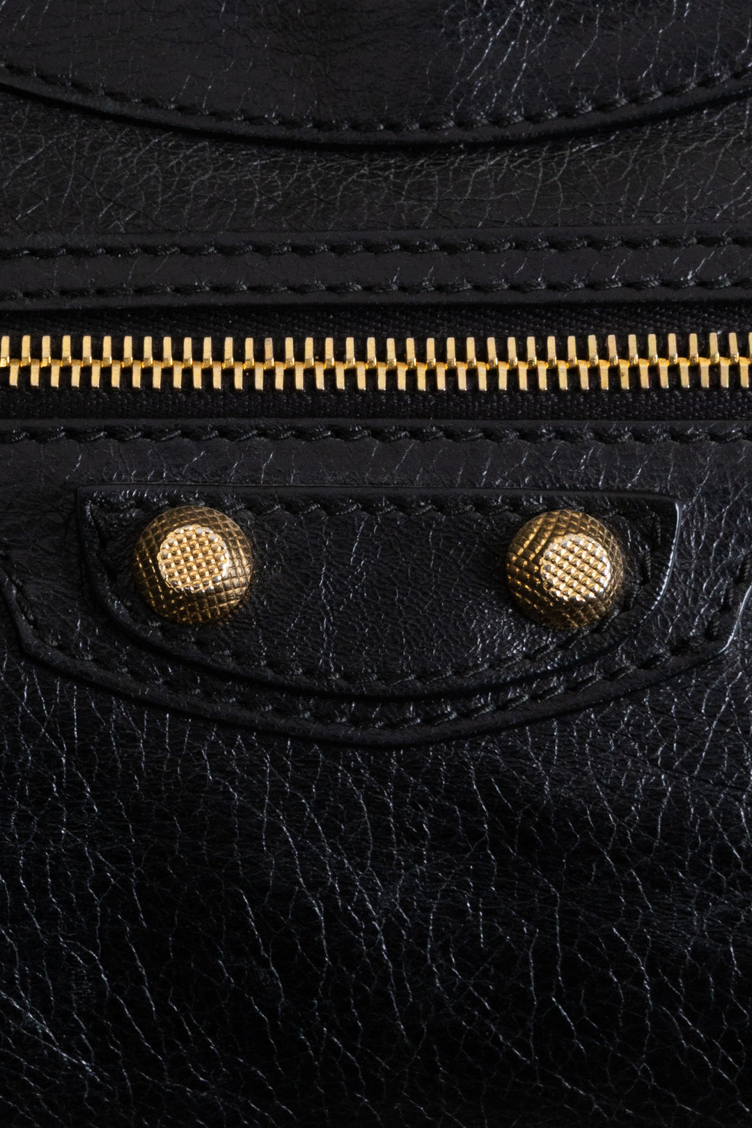 BALENCIAGA Giant 12 Hip Crossbody Bag Leather Black