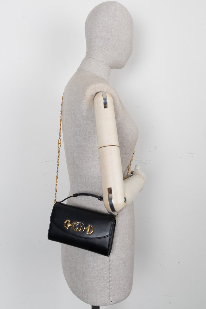Sac bandoulière GUCCI Zumi Mini Noir