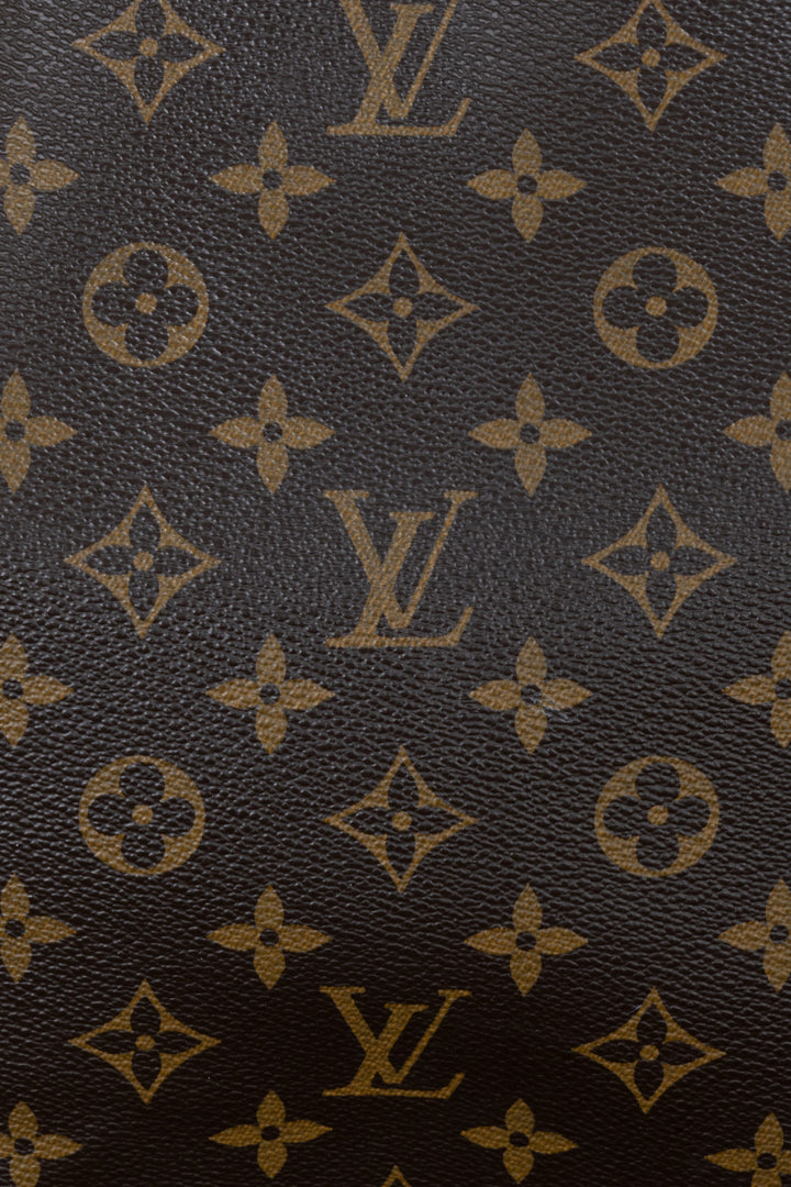LOUIS VUITTON Sac Plat Tote Bag MNG Canvas
