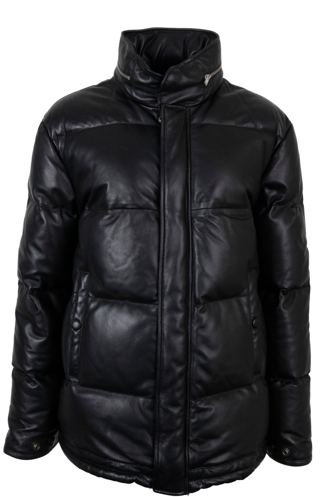 SAINT LAURENT 2022 Hooded Jacket Leather Black