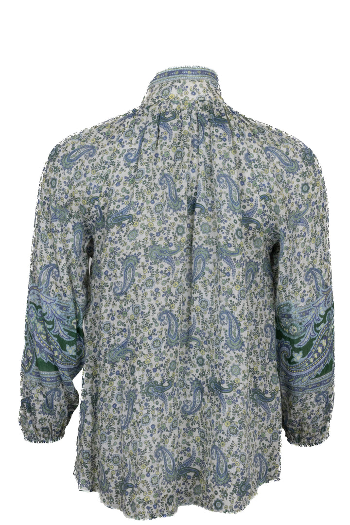 ZIMMERMANN Paisley Print Shirt Green